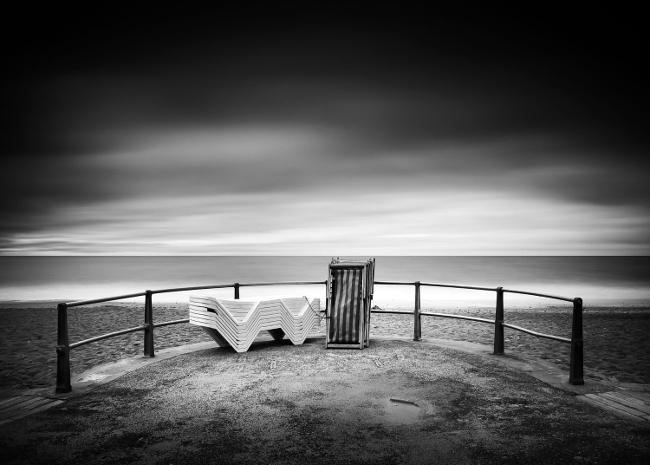 Michael Kenna, paesaggio in bianco e nero.