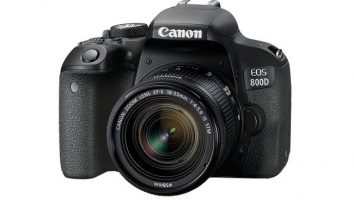 Reflex digitale Canon 800D.
