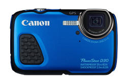 Fotocamera compatta Canon economica e subacquea.