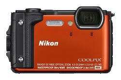 Fotocamera compatta subacquea Nikon W300.