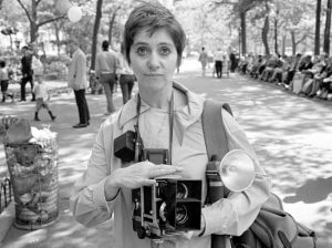 Foto di Diane Arbus, fotografa americana.