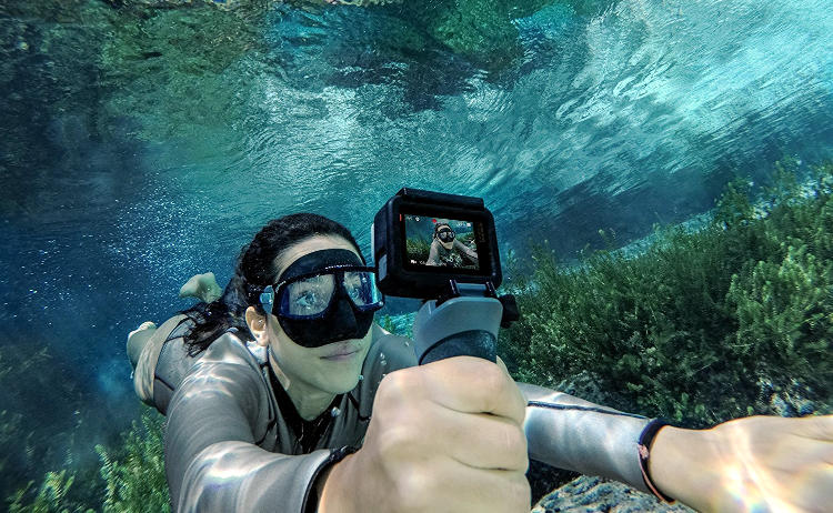 fotografia subacquea con la gopro.