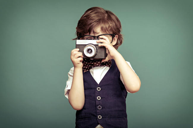 Insegnare la fotografia ai bambini.