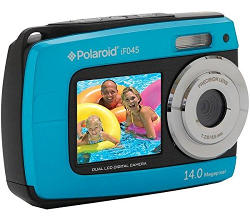 Fotocamera compatta Polaroid subacquea.