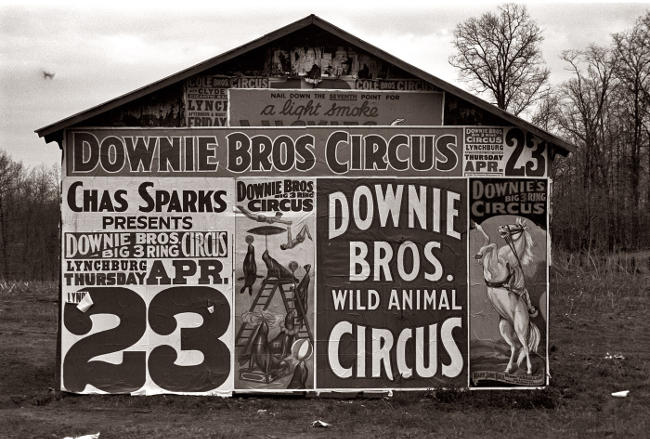 segni e scritte nelle foto di walker evans.